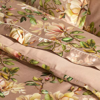 Drap plat MAGNOLIAS ROSE FUMÉ Garnier Thiebaut