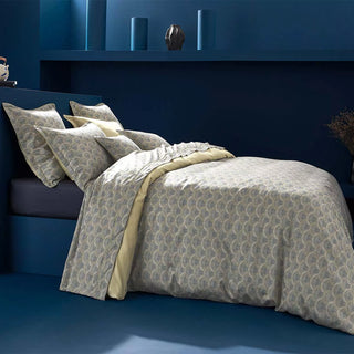 Housse de couette ÉVENTAILS ARGILE Garnier Thiebaut