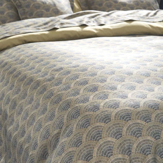 Housse de couette ÉVENTAILS ARGILE Garnier Thiebaut