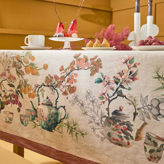 Nappe THÉIÈRES ROUILLE Garnier Thiebaut