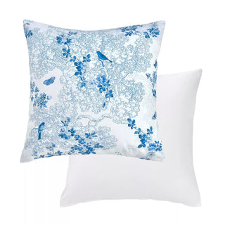 Taie d'oreiller VOLIERE BLEU Garnier Thiebaut