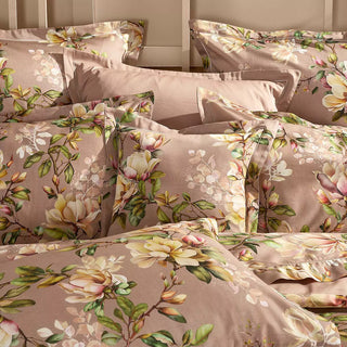 Taie d'oreiller MAGNOLIAS ROSE FUMÉ Garnier Thiebaut