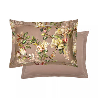 Taie d'oreiller MAGNOLIAS ROSE FUMÉ Garnier Thiebaut