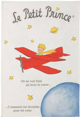 Torchon LE PETIT PRINCE Avion Coucke